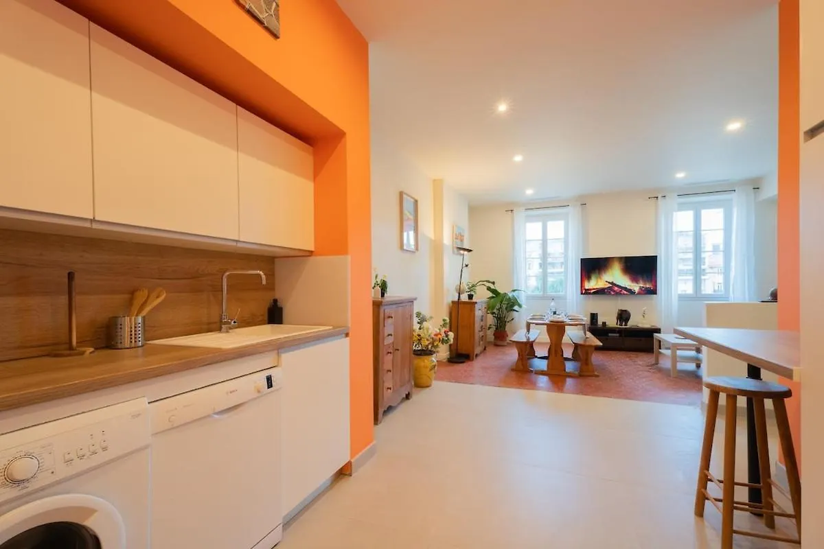 Nice - Beautiful Bright Apartment - 10 Min Beach France