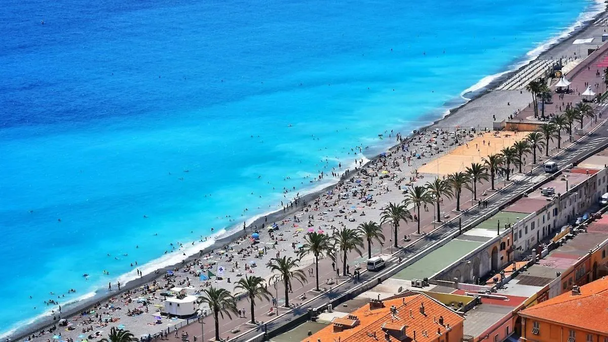 Nice - Beautiful Bright Apartment - 10 Min Beach